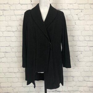 IC Connie K Black Jacket Size S Textured Artsy